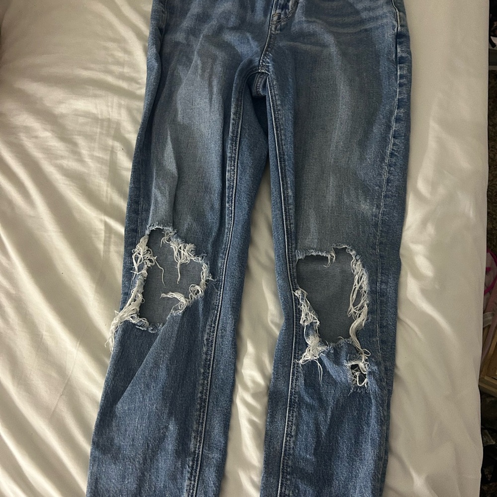 American Eagle Outfitters Blue Straight Leg Jeans